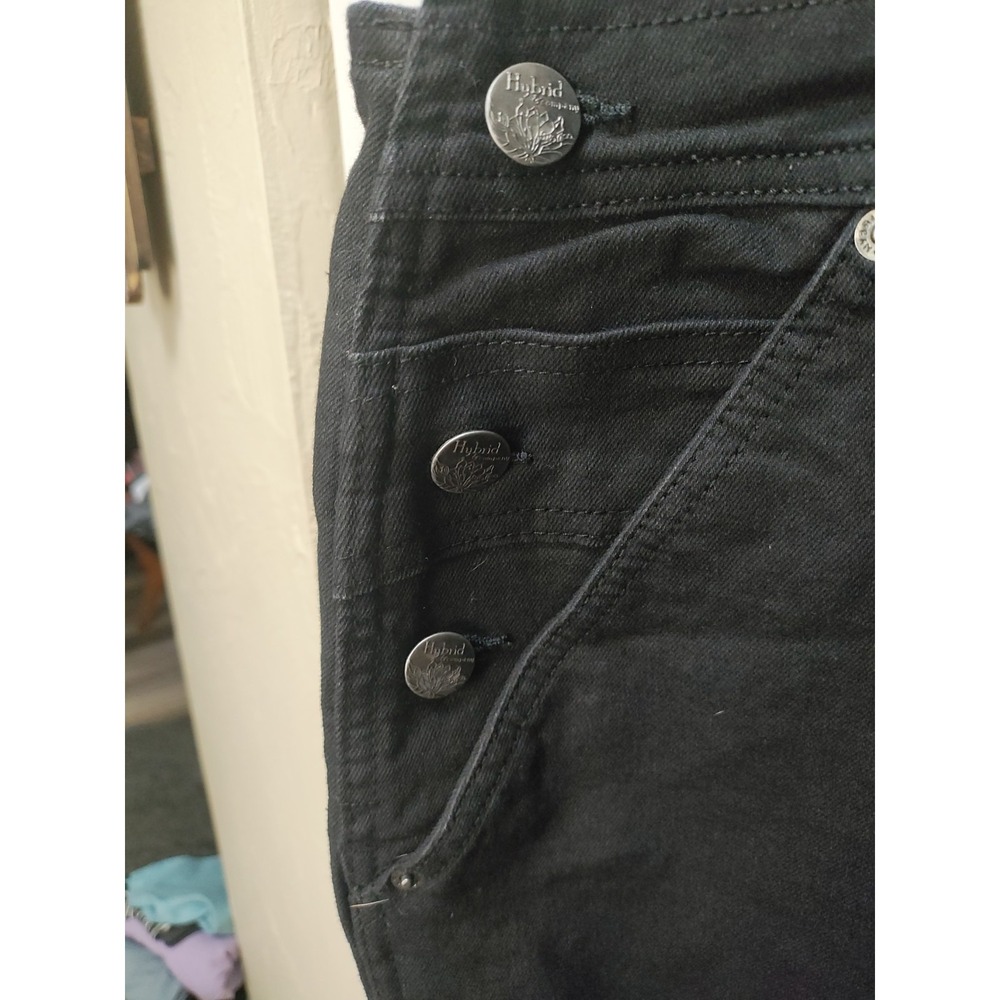 Woman's Hybrid & Company 1X 9 Pocket Overalls With Adjustable Shoulder Straps... - Picture 3 of 9